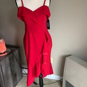 NWT Bebe Red Dress